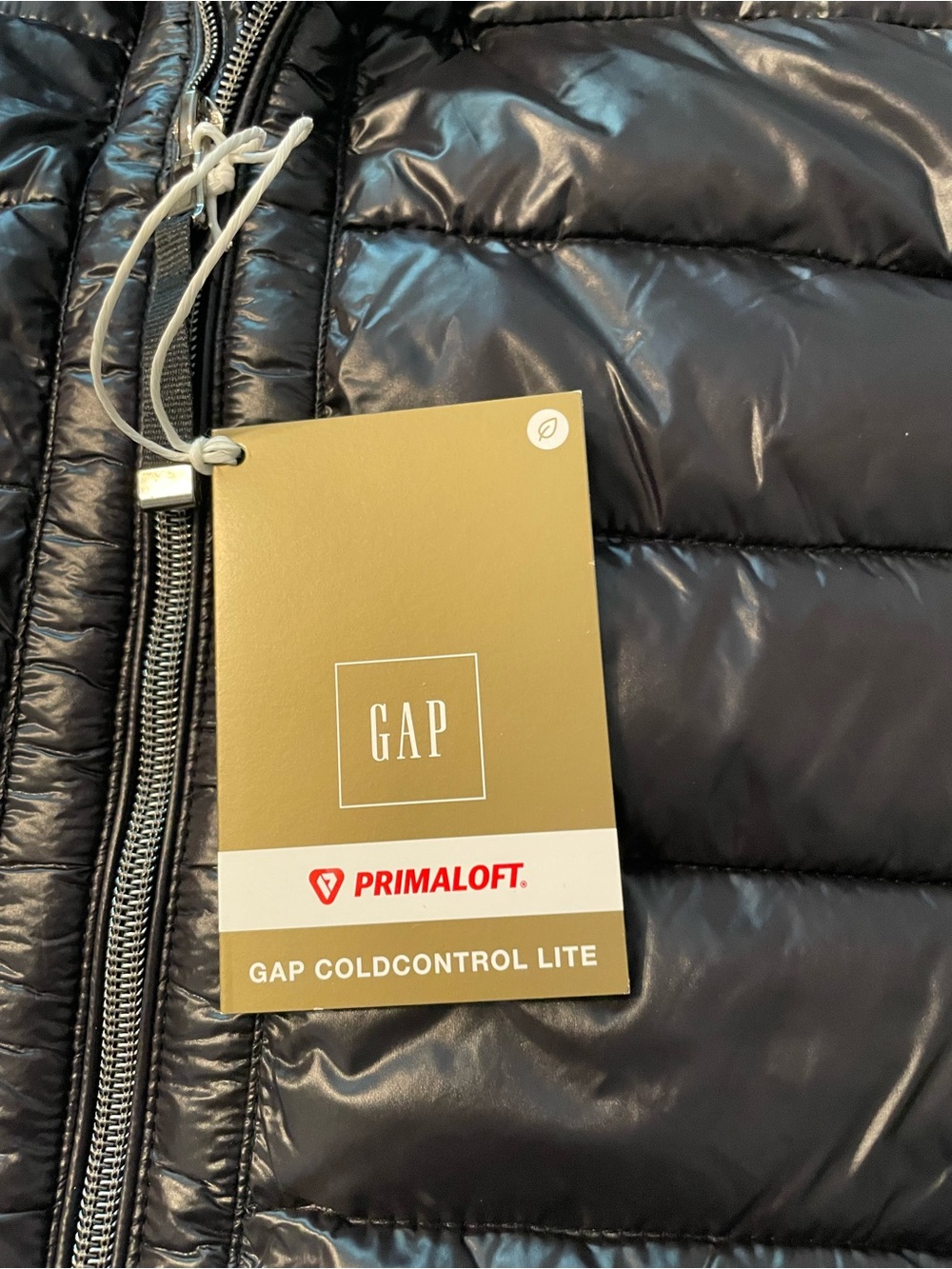 😍 Coat Sale ! GAP Black ColdControl Lite Puffer Vest New